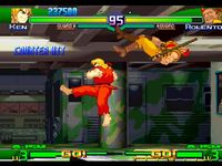 une photo d'Ã©cran de Street Fighter Alpha 3 sur Sony Playstation